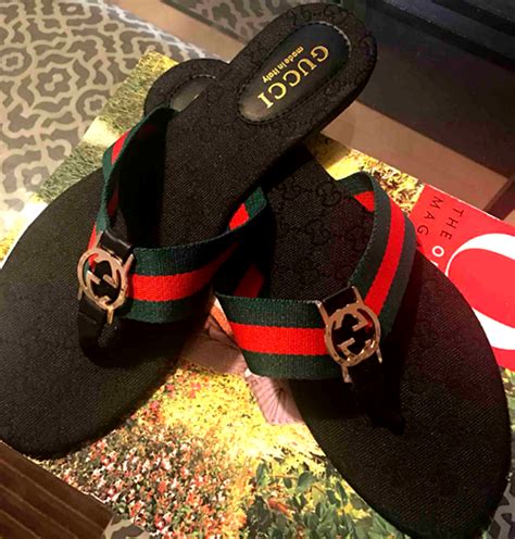 gucci flip flops cheap replica|gucci women's slides clearance sale.